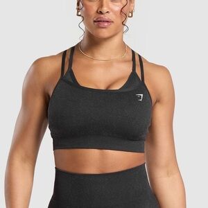 Gymshark Terracotta Strappy Sports Bra